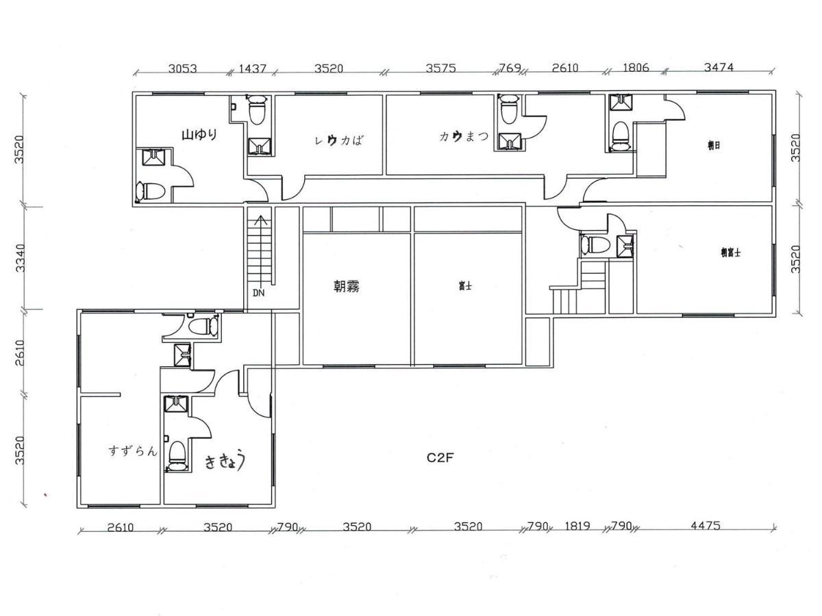 Fujinoya Ryokan Fujikawaguchiko Exterior photo